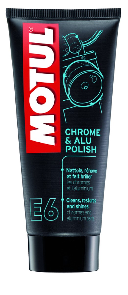 Motul E6 Chrome & alu polish tube